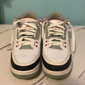 Retro air Jordan 3s. Size 7y or womens 9